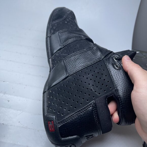 Nike Zoom 20-5-5 Black Varsity Red Leather 311145-001 Sz 9.5 (Miss. insole read) - Picture 12 of 16